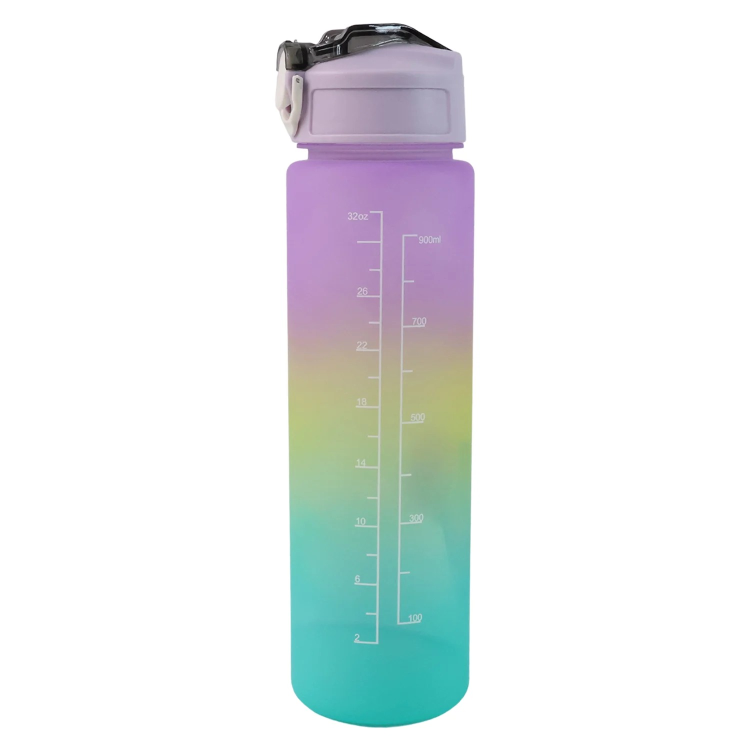 BPA-Free Water Bottle with Straw & Time Marker - Image 5