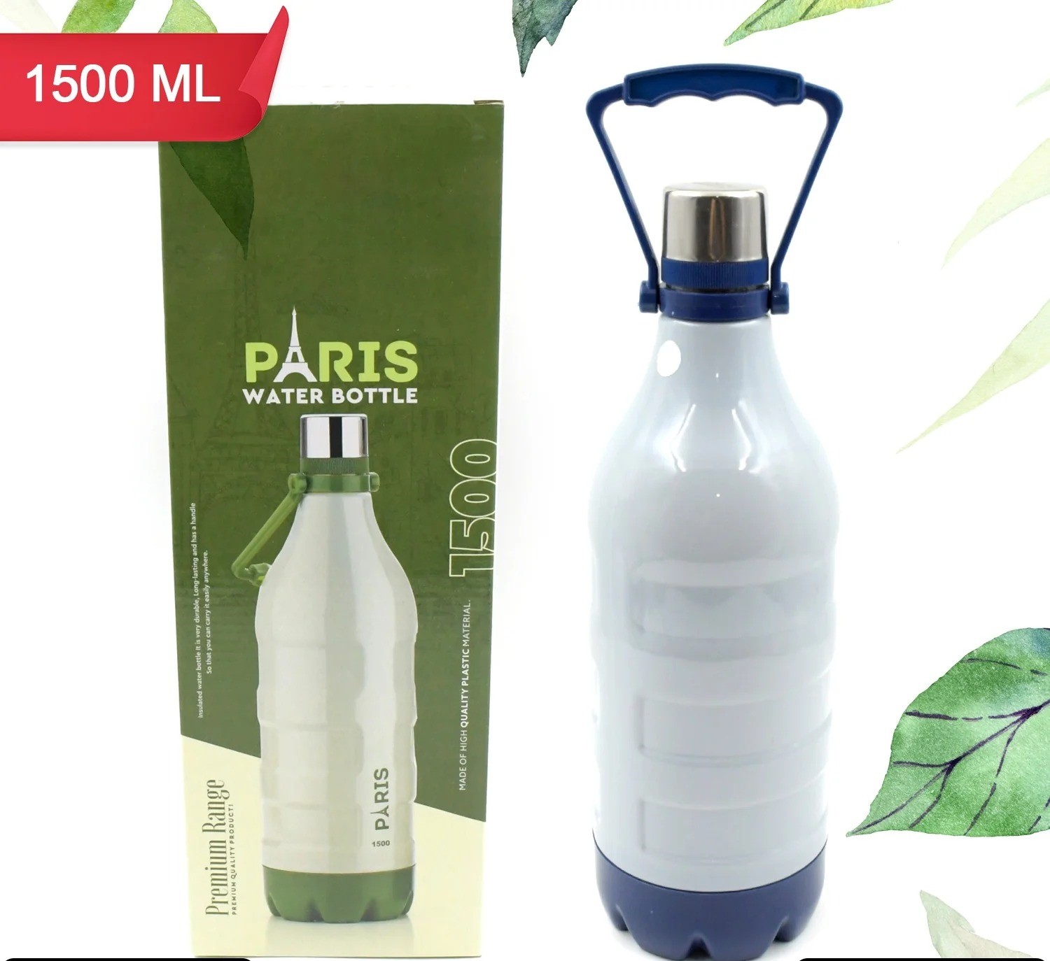 Insulated Leakproof Sports Water Bottle